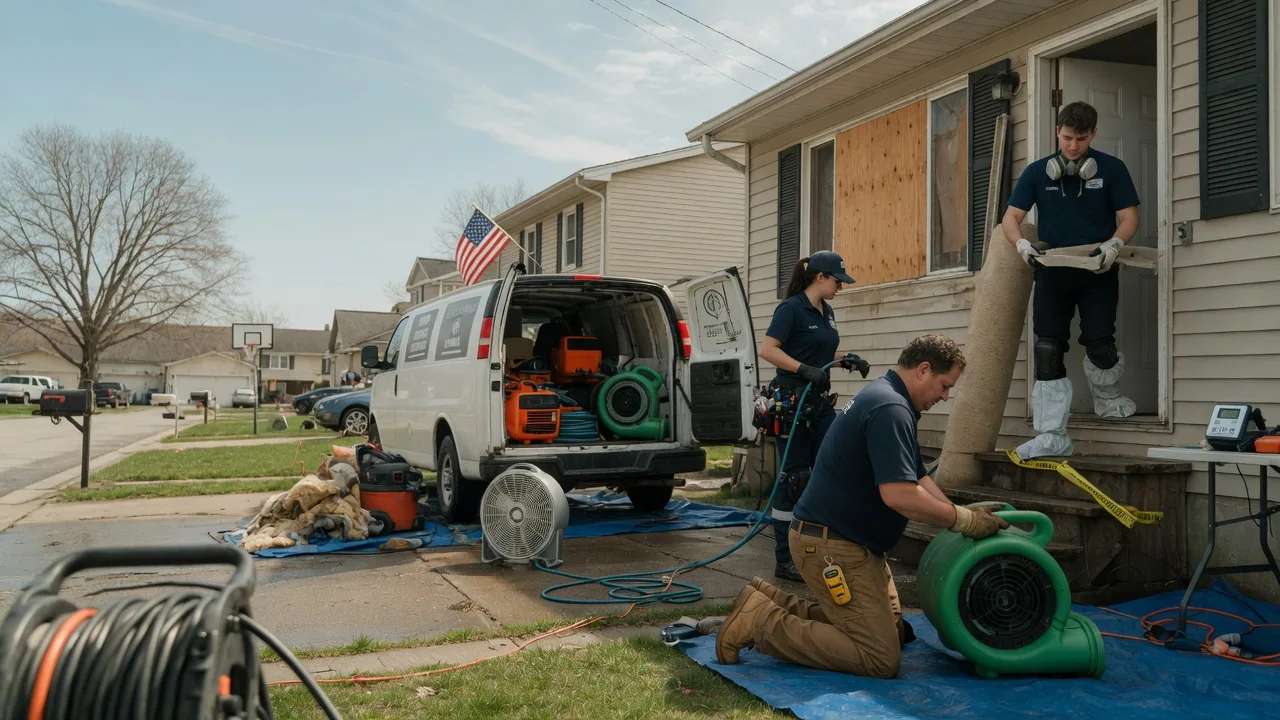 Water Damage Restoration in Caro, MI near me